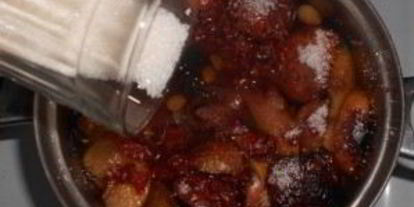 Шаг 5: компота из сухофруктов с шиповником