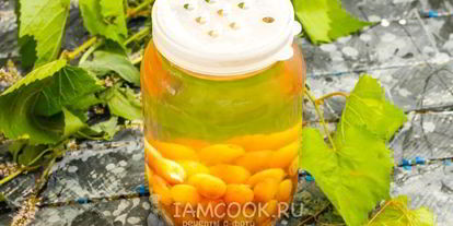 Шаг 13: компота из винограда кишмиш на зиму