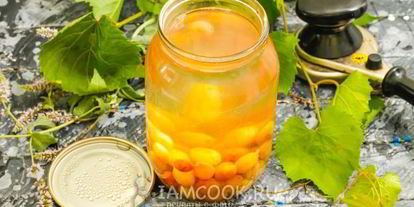 Шаг 17: компота из винограда кишмиш на зиму