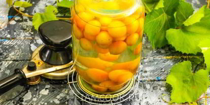 Шаг 19: компота из винограда с косточками на зиму