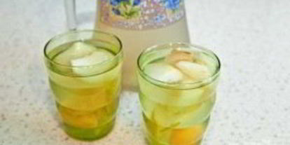 Шаг 4: компота из яблок и кураги