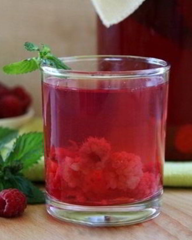 Рецепт компота из замороженной малины