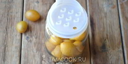 Шаг 10: компота из желтой сливы на зиму