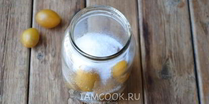 Шаг 11: компота из желтой сливы на зиму