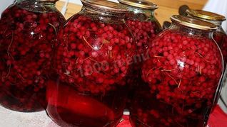 Рецепт Компота на зиму из красной и белой смородины