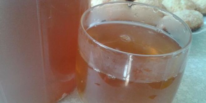 Рецепт компота янтарного