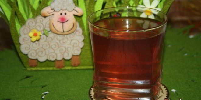 Рецепт Нектаринового компота с черешней, клубникой и апельсином