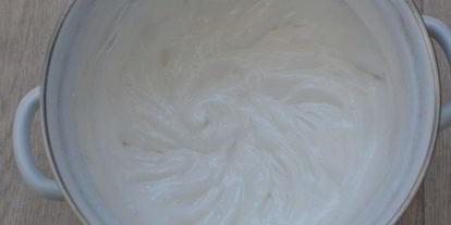 Шаг 1: ванильного торта с ягодным компоте