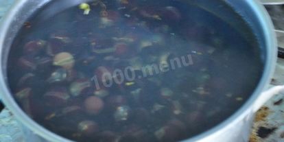 Шаг 3: виноградного компота из изабеллы