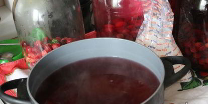 Шаг 4: вишневого компота на зиму