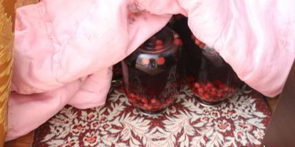 Шаг 7: вишневого компота на зиму