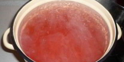 Шаг 2: закатки компота из слив