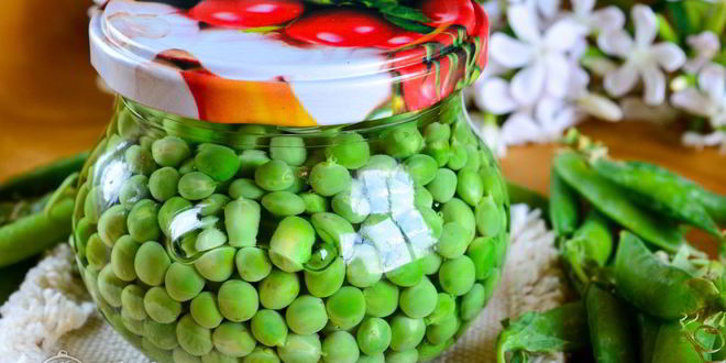 Рецепт консервированного горошка на зиму