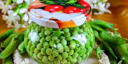 Шаг 8: консервированного горошка на зиму