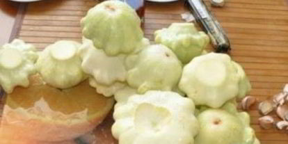 Шаг 1: консервированных патиссонов без уксуса