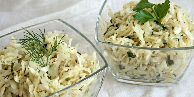 Рецепт Квашеной капусты с луком на зиму