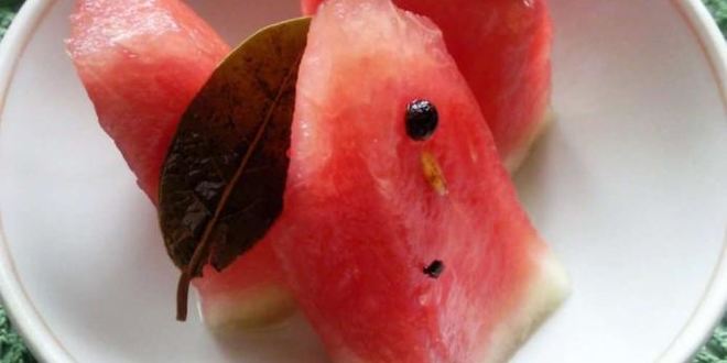 Рецепт квашеных арбузов