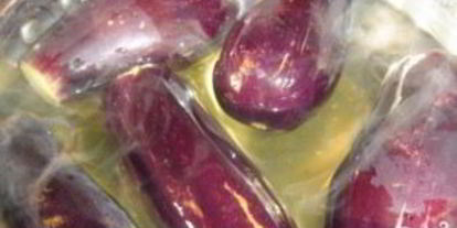 Шаг 1: квашеных баклажанов с морковкой и чесноком