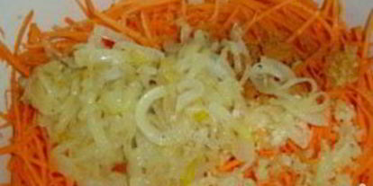 Шаг 6: квашеных баклажанов с морковкой и чесноком