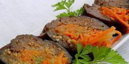 Шаг 9: квашеных баклажанов с морковкой и чесноком