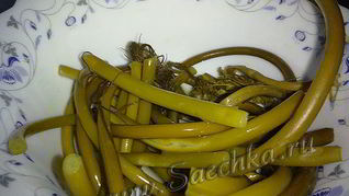 Рецепт Квашеных стрелок чеснока