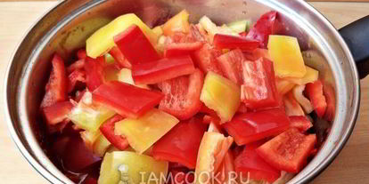 Шаг 6: классического лечо с томатной пастой