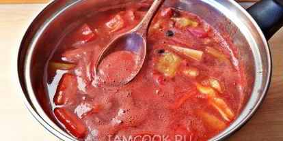 Шаг 7: классического лечо с томатной пастой