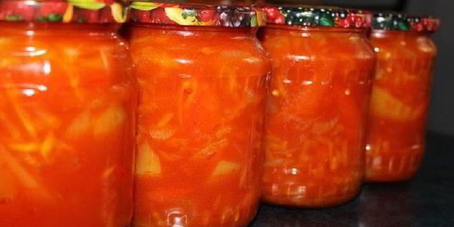Рецепт лечо без уксуса
