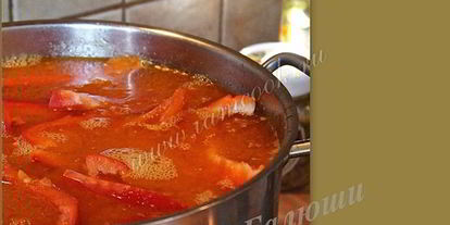 Шаг 4: лечо из болгарского перца