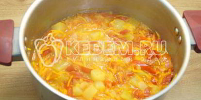 Шаг 4: лечо из кабачков на зиму