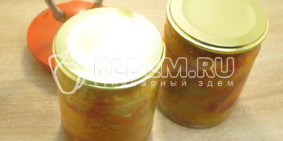 Шаг 7: лечо из кабачков на зиму