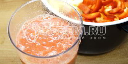 Шаг 4: лечо из кабачков в мультиварке