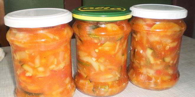 Рецепт лечо из кабачков