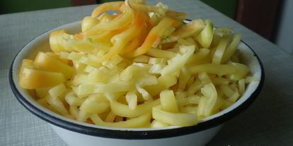 Шаг 3: лечо из кабачков