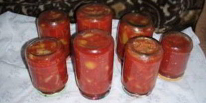 Шаг 5: лечо из помидоров и перца