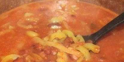 Шаг 6: лечо с фасолью на зиму