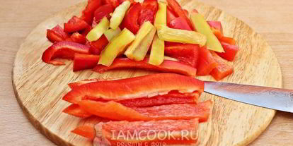 Шаг 4: лечо с кабачками и перцем на зиму