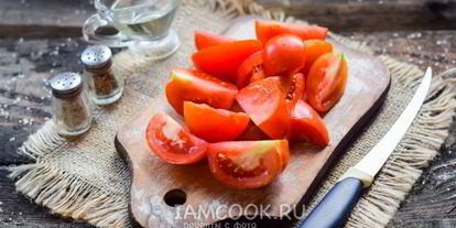 Шаг 2: лечо с луком, морковью и помидорами