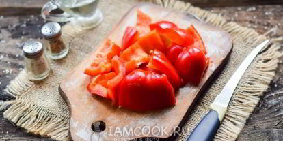 Шаг 5: лечо с луком, морковью и помидорами