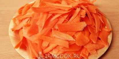 Шаг 5: лечо с морковью
