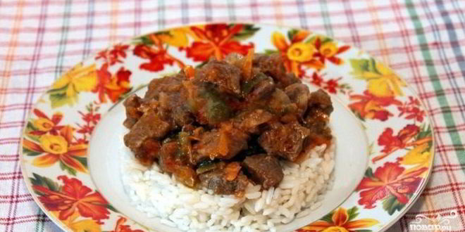 Рецепт лечо с мясом