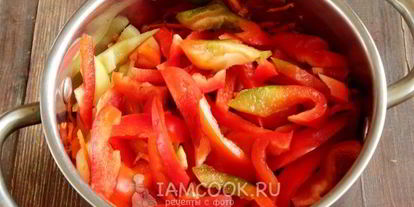 Шаг 4: лечо с рисом