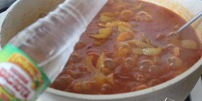 Шаг 6: лечо с шампиньонами