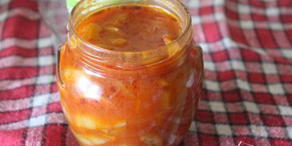 Шаг 7: лечо с шампиньонами