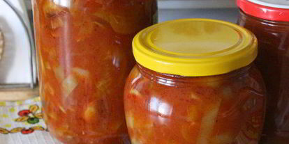 Шаг 8: лечо с шампиньонами