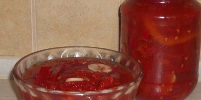 Рецепт помидорного лечо