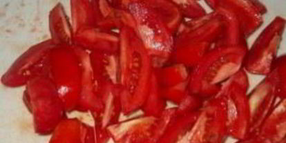 Шаг 4: помидорного лечо