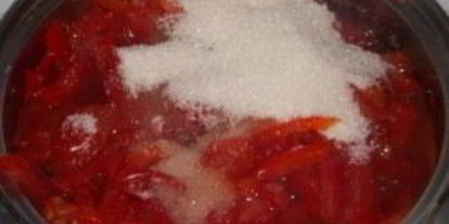 Шаг 6: помидорного лечо