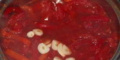 Шаг 8: помидорного лечо