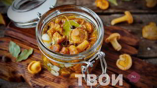 Рецепт Лисичек на зиму